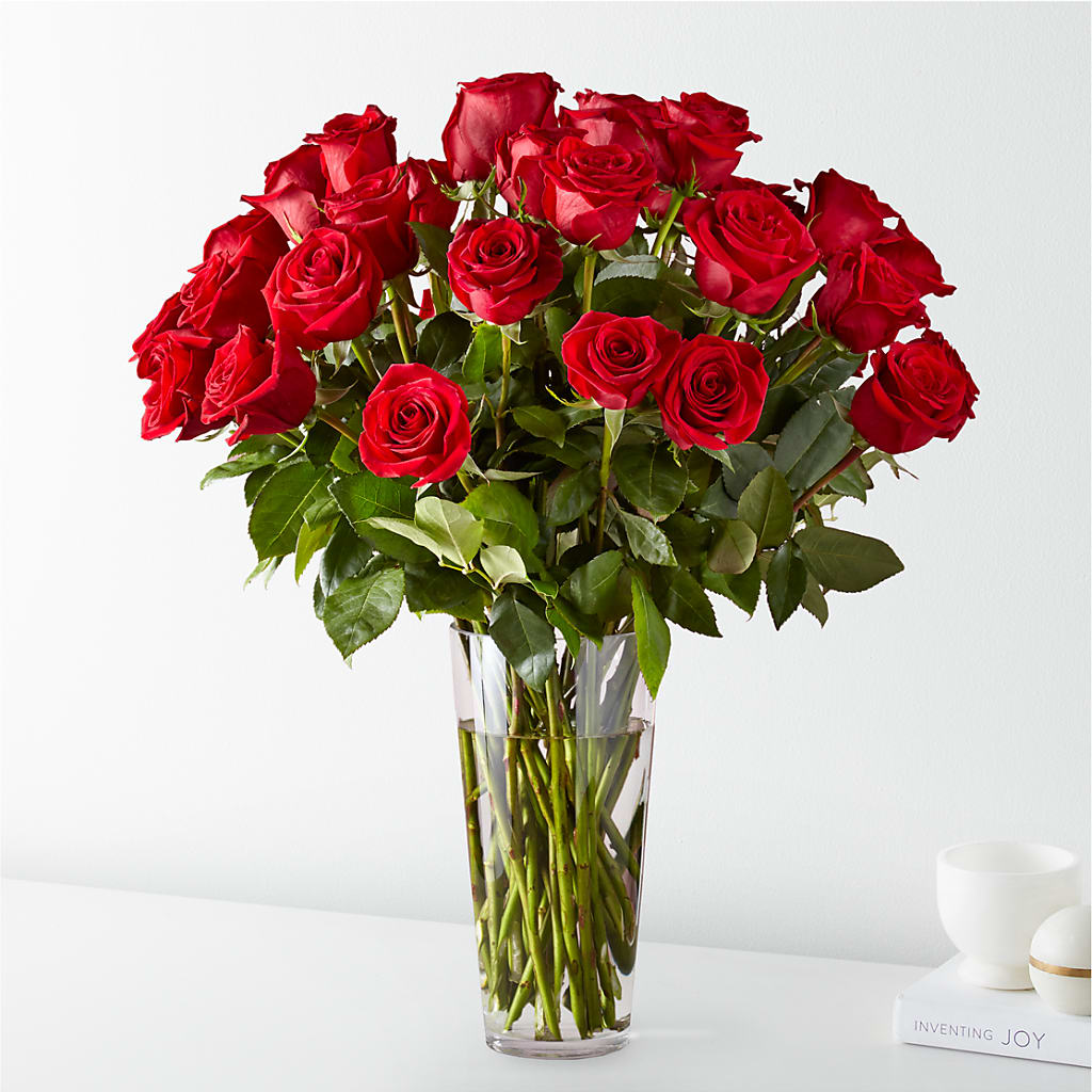 Long Stem Red Rose Bouquet – Blooms By Sandy, Lebanon IN