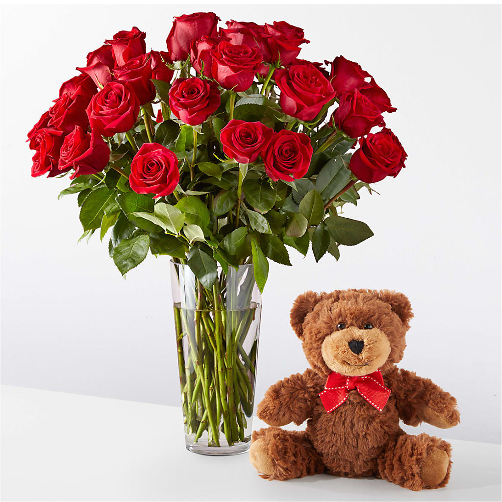 Romantic Long Stem Red Rose Bouquet Bundles – Blooms By Sandy, Lebanon IN
