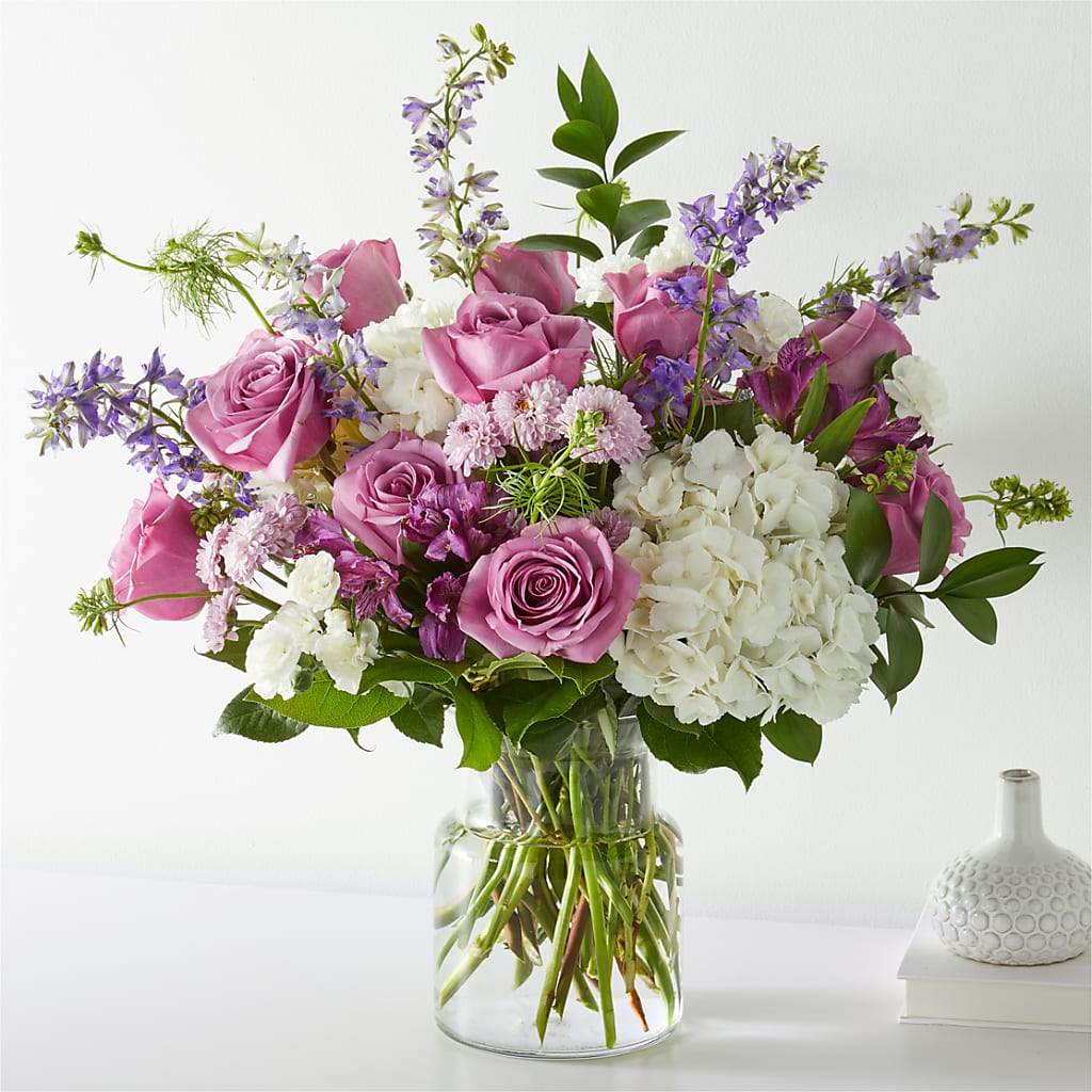 Violet Caress Bouquet – Blooms By Sandy, Lebanon IN