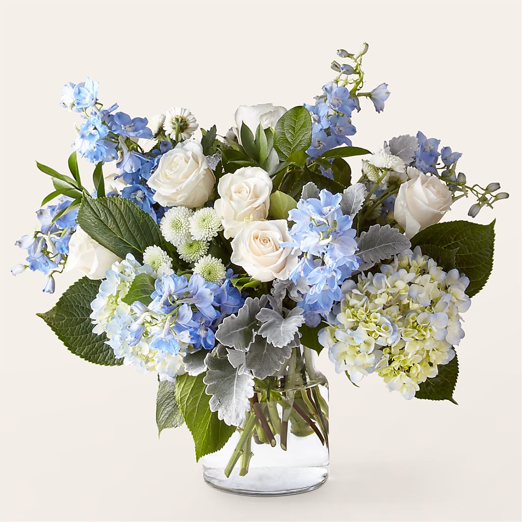 Clear Skies Bouquet – Blooms By Sandy, Lebanon IN