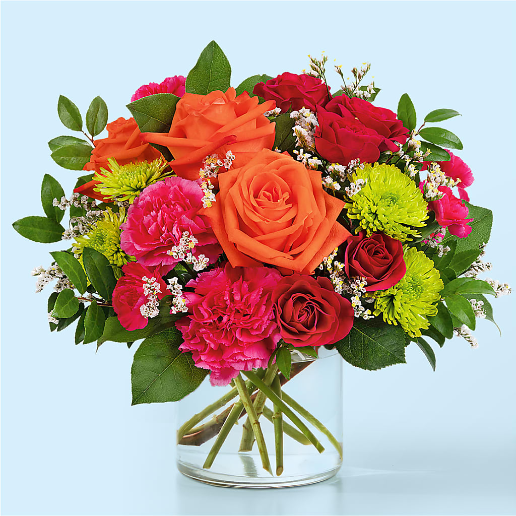 Colorful Carnival Bouquet – Blooms By Sandy, Lebanon IN