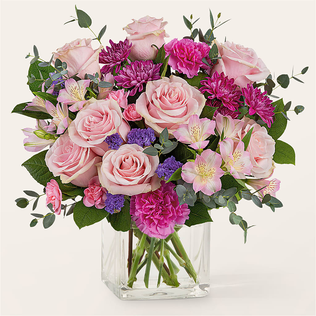 Rosy Radiance Bouquet – Blooms By Sandy, Lebanon IN
