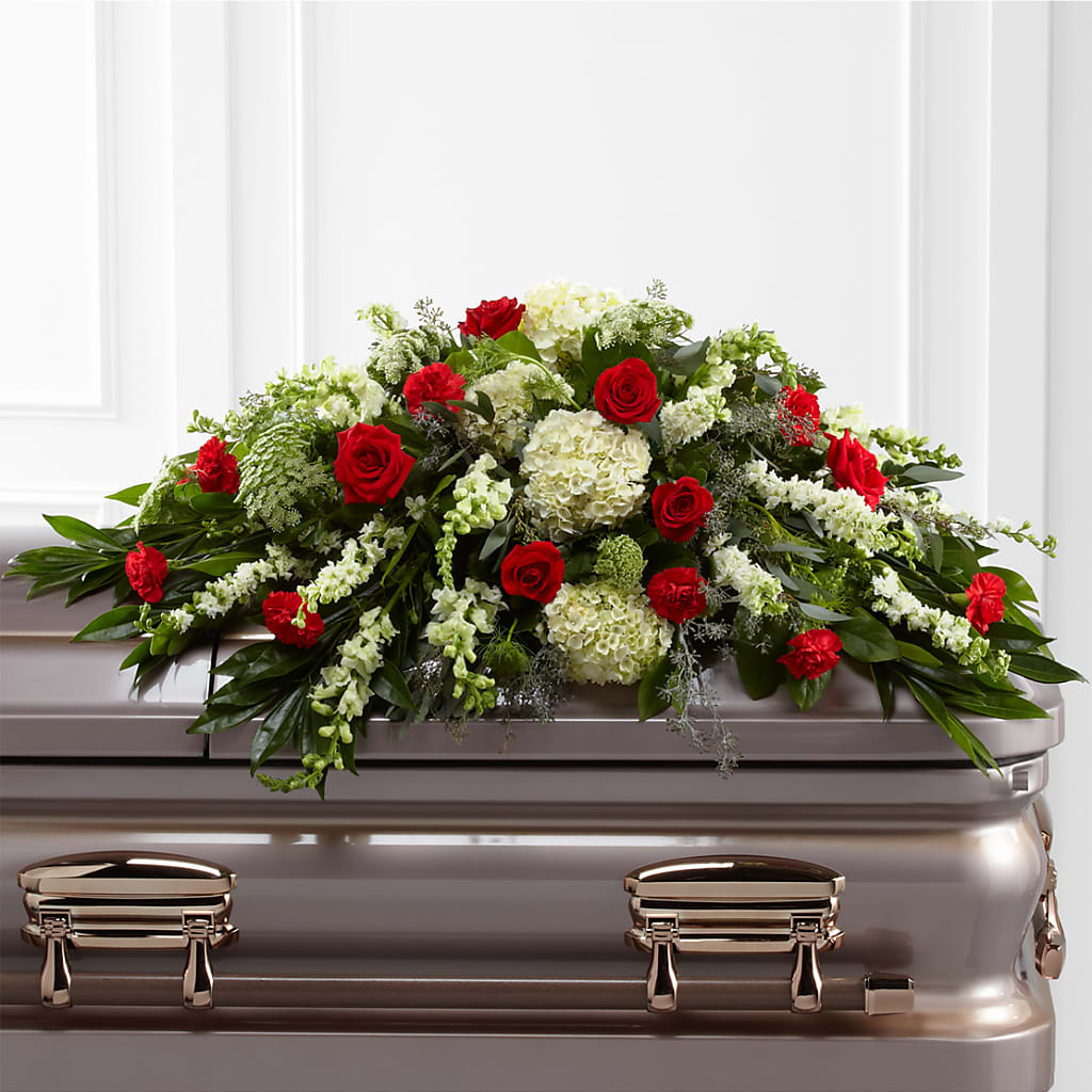 Sincerity Casket Spray – Blooms By Sandy, Lebanon IN