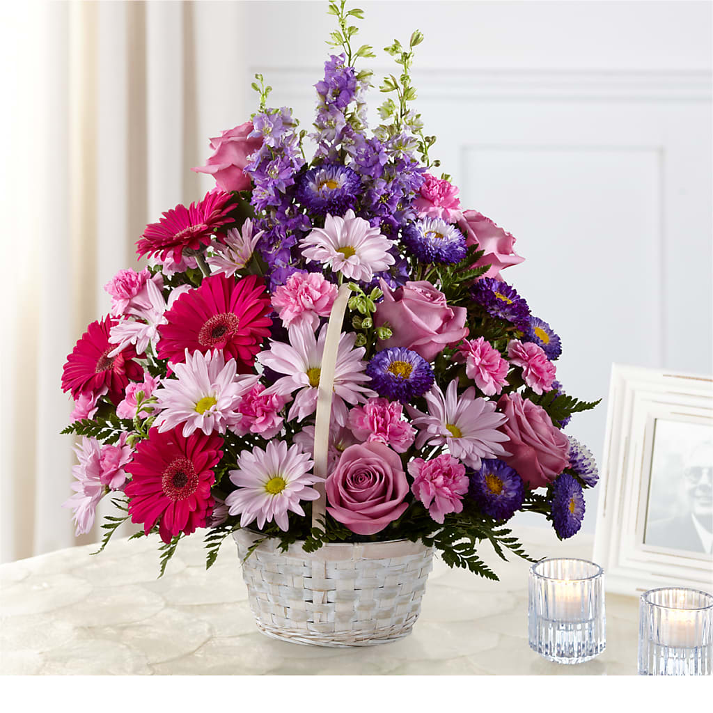Pastel Peace Basket – Blooms By Sandy, Lebanon IN