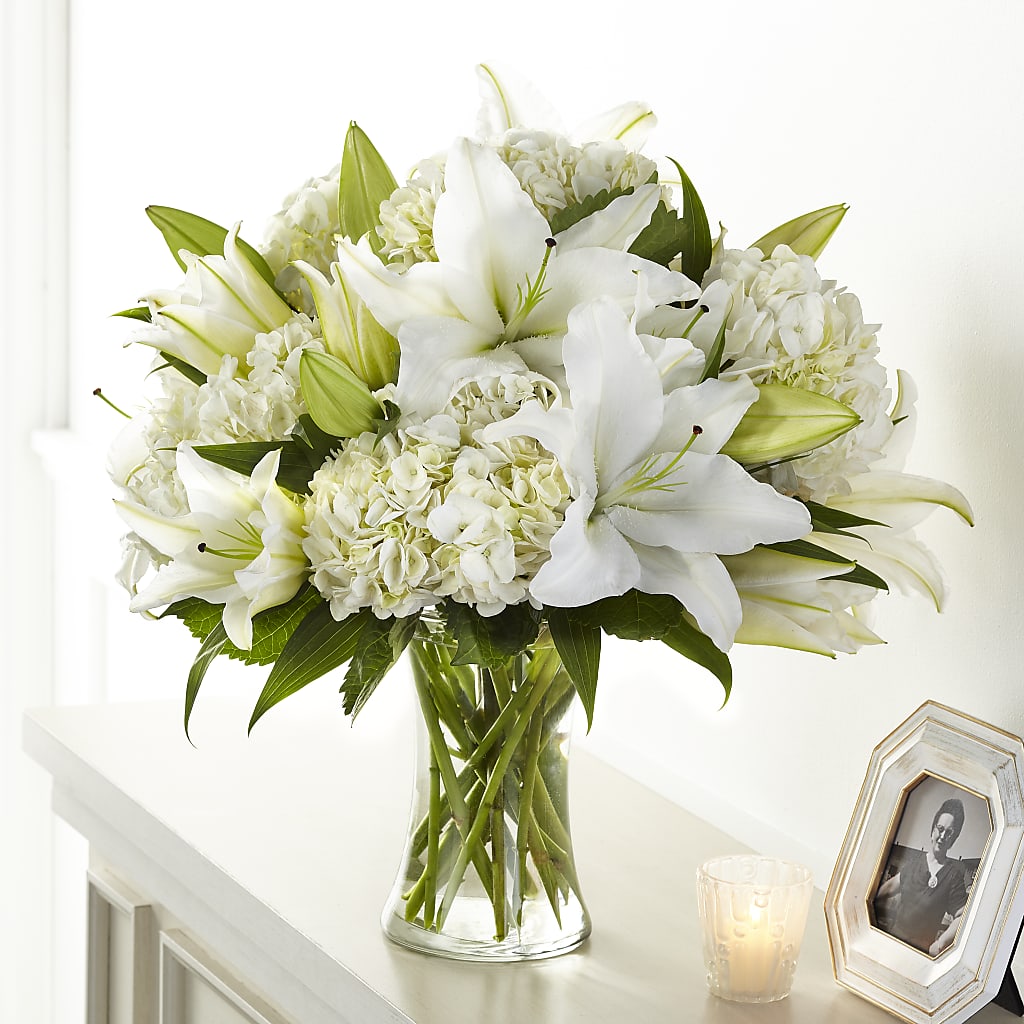 Compassionate Lily Bouquet – Blooms By Sandy, Lebanon IN