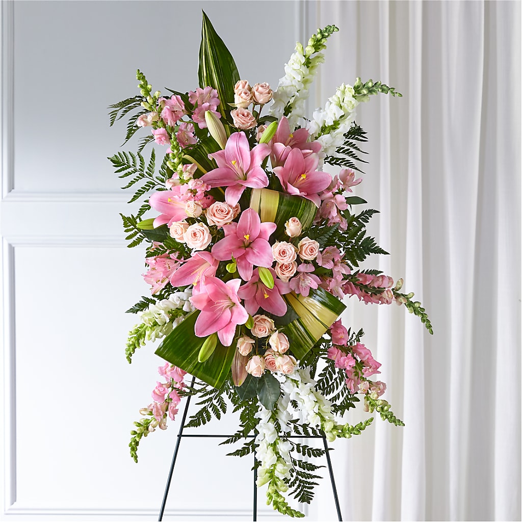 Elegant Embrace Standing Spray – Blooms By Sandy, Lebanon IN