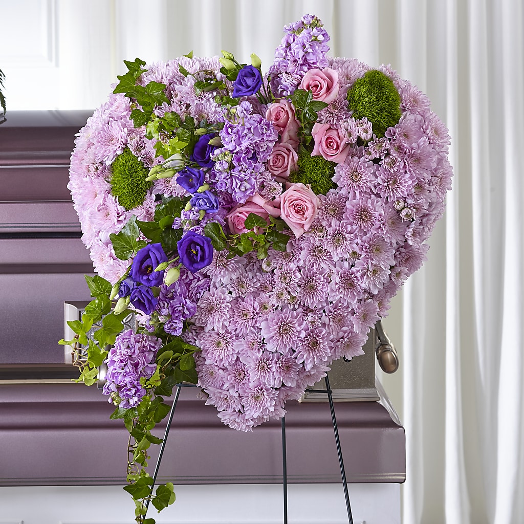 Treasured Love Standing Heart – Blooms By Sandy, Lebanon IN