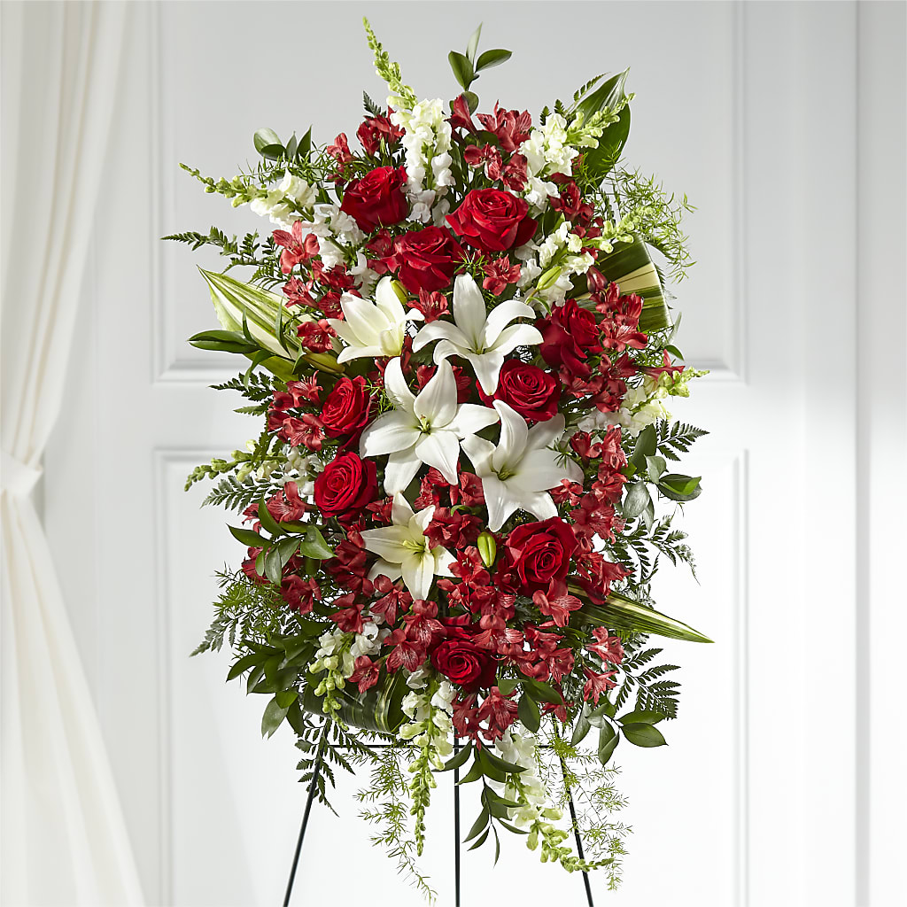 Everlasting Memory Standing Spray – Blooms By Sandy, Lebanon IN