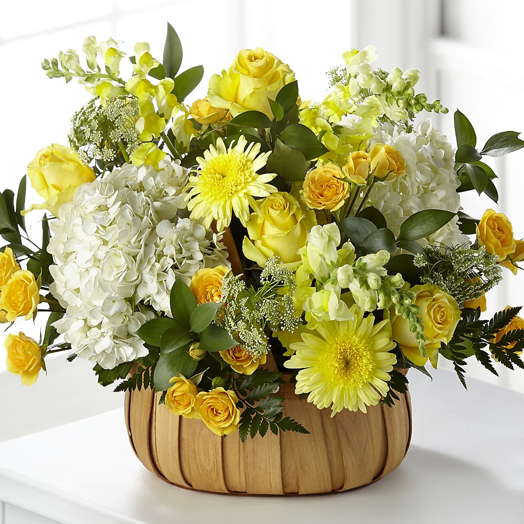 Rustic Remembrance Basket – Blooms By Sandy, Lebanon IN