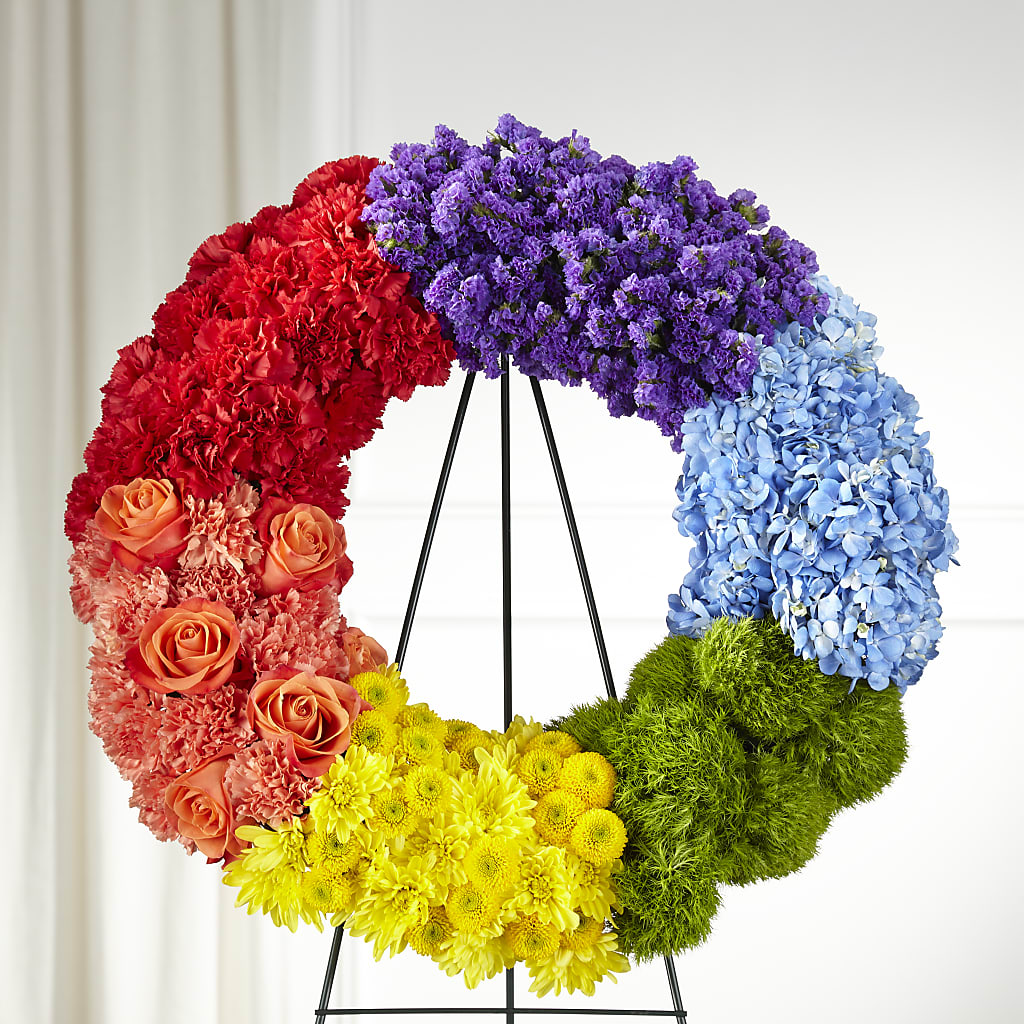 Circle of Love Wreath – Blooms By Sandy, Lebanon IN