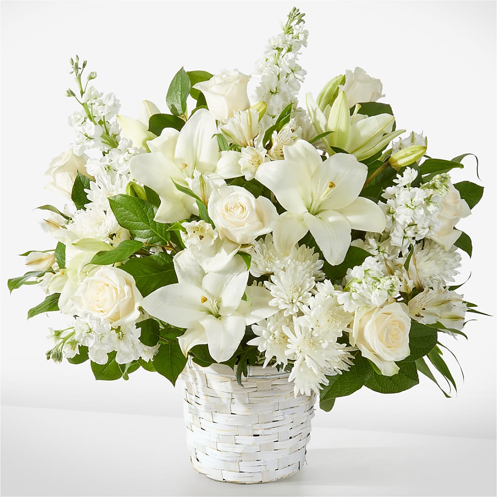 Peaceful Reflections Arrangement – Blooms By Sandy, Lebanon IN