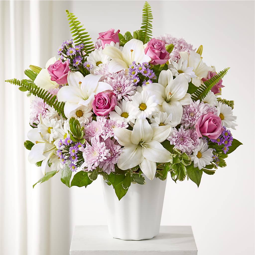 Warmest Thoughts Tabletop Basket – Blooms By Sandy, Lebanon IN