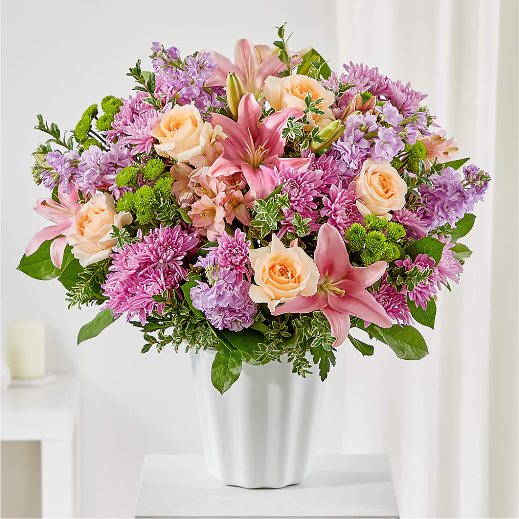 Supportive Embrace Tabletop Basket – Blooms By Sandy, Lebanon IN