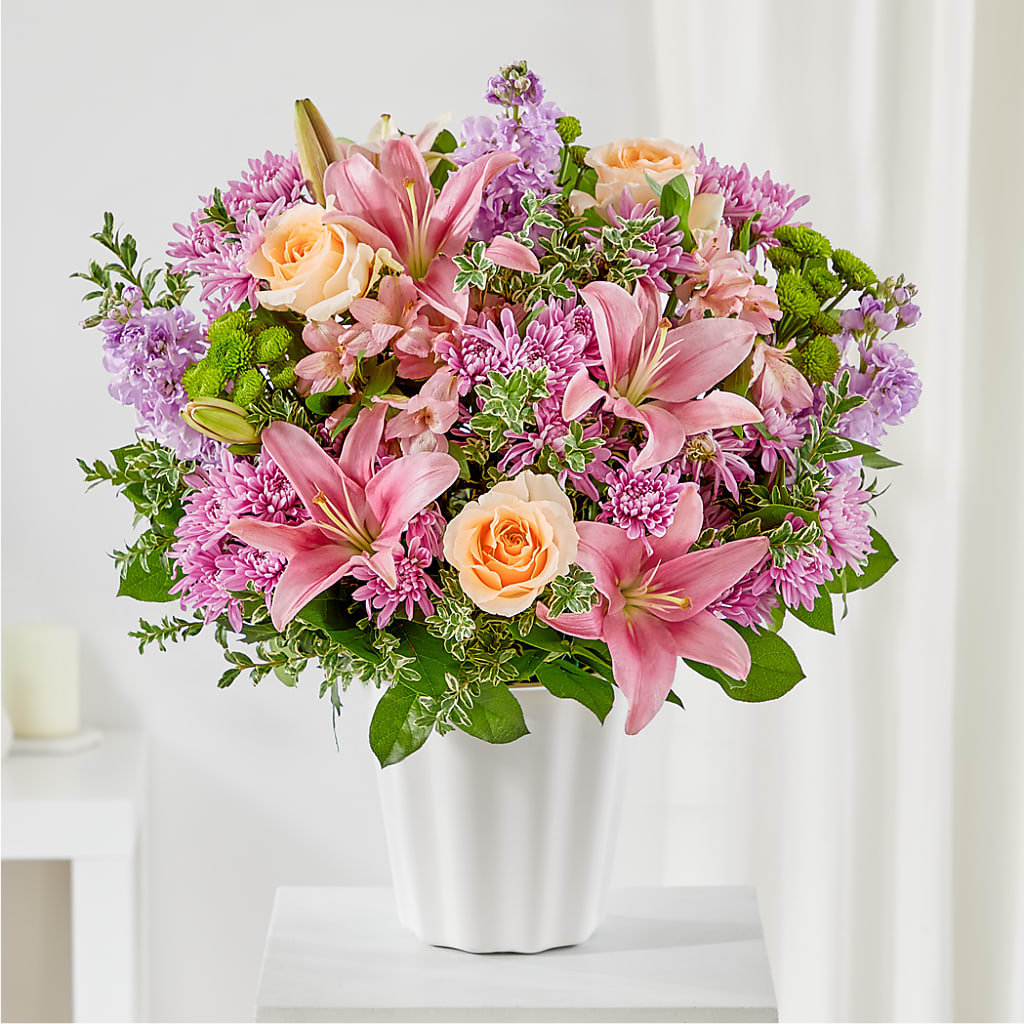 Supportive Embrace Tabletop Basket – Blooms By Sandy, Lebanon IN