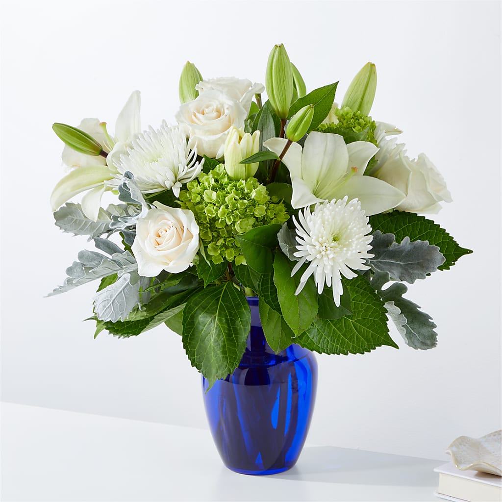 Snowy Dreams Bouquet – Blooms By Sandy, Lebanon IN
