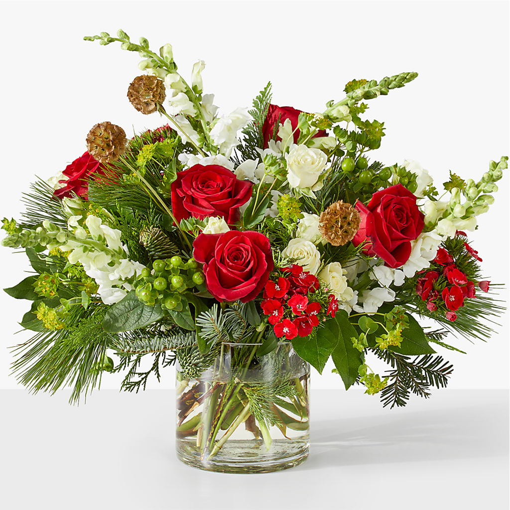 Deck the Halls Bouquet – Blooms By Sandy, Lebanon IN