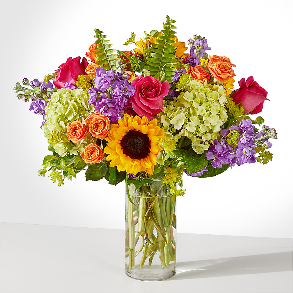 Vibrant Greetings Bouquet – Blooms By Sandy, Lebanon IN