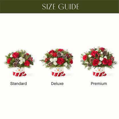 Jolly Snowman Bouquet –  Blooms By Sandy, Lebanon IN