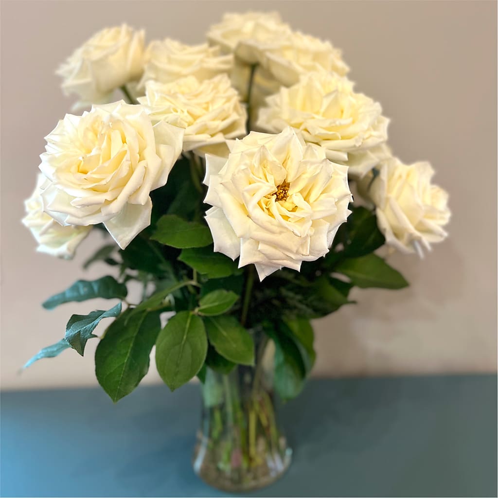 Long Stem Yellow Rose Bouquet –  Blooms By Sandy, Lebanon IN