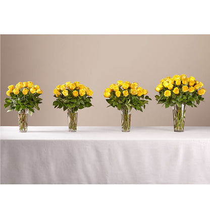 Long Stem Yellow Rose Bouquet –  Blooms By Sandy, Lebanon IN