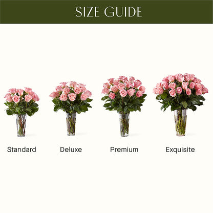Long Stem Pink Rose Bouquet –  Blooms By Sandy, Lebanon IN