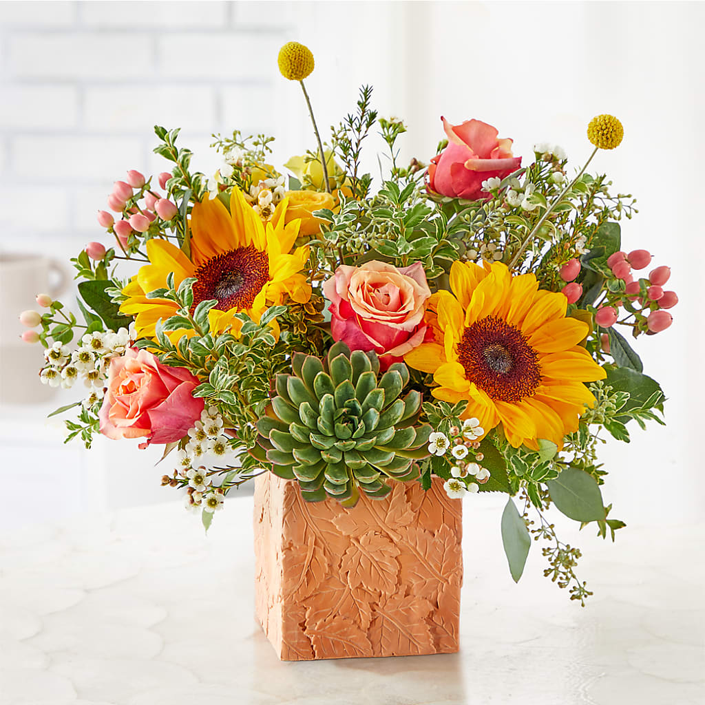Sunflower Season Bouquet –  Blooms By Sandy, Lebanon IN
