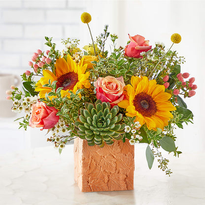 Sunflower Season Bouquet –  Blooms By Sandy, Lebanon IN