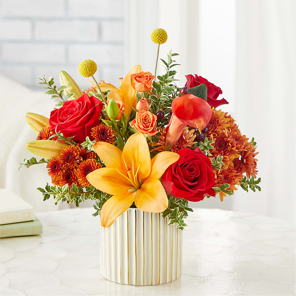 Scarlet Skies Bouquet –  Blooms By Sandy, Lebanon IN