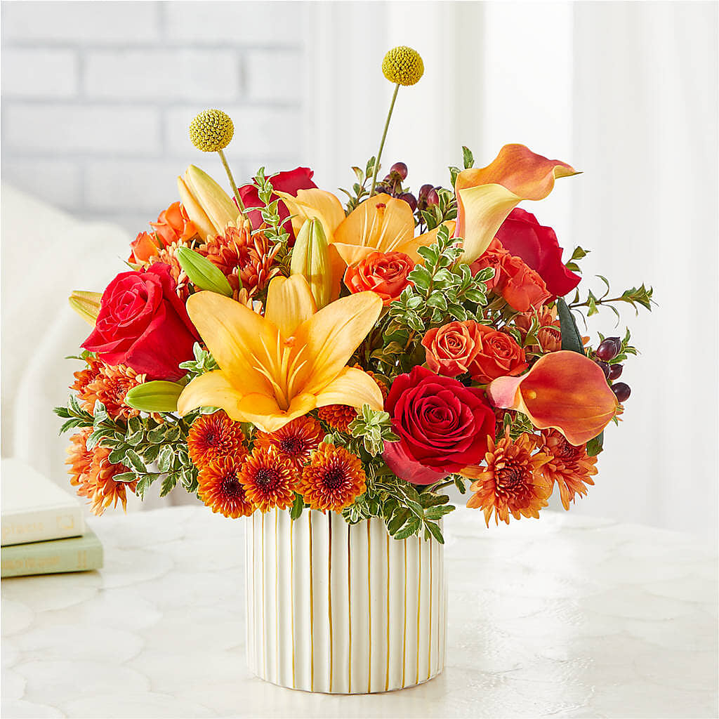 Scarlet Skies Bouquet –  Blooms By Sandy, Lebanon IN
