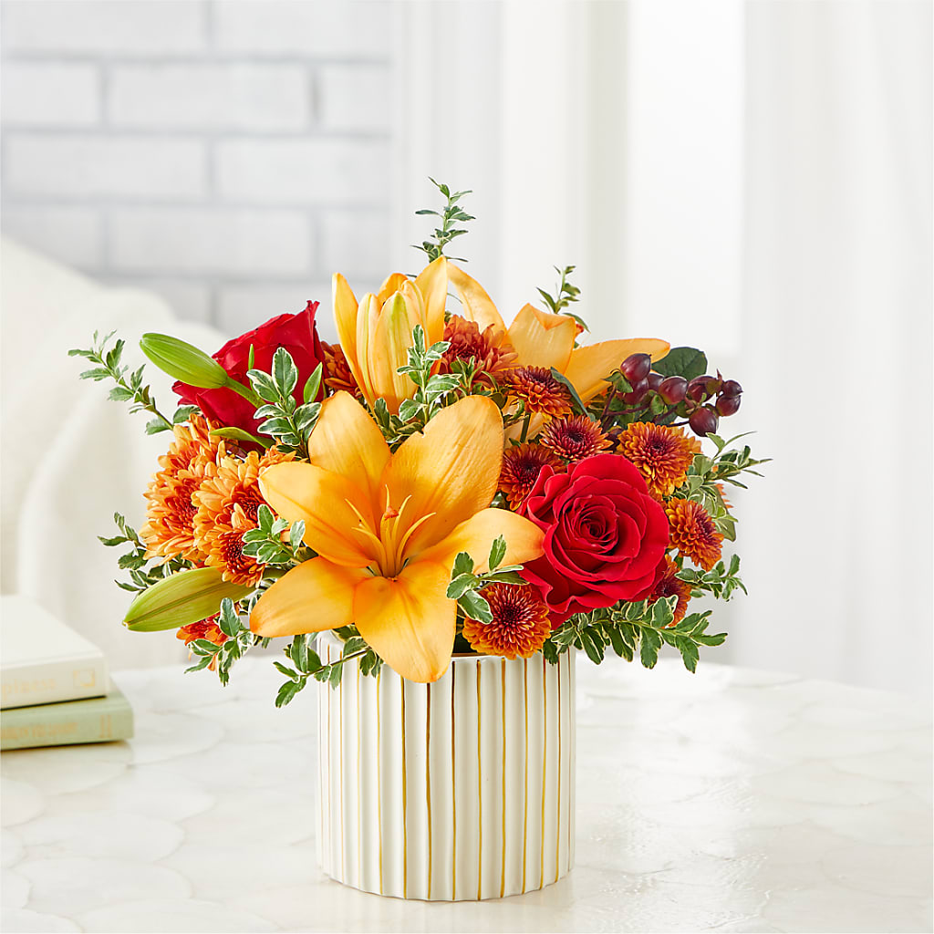 Scarlet Skies Bouquet –  Blooms By Sandy, Lebanon IN