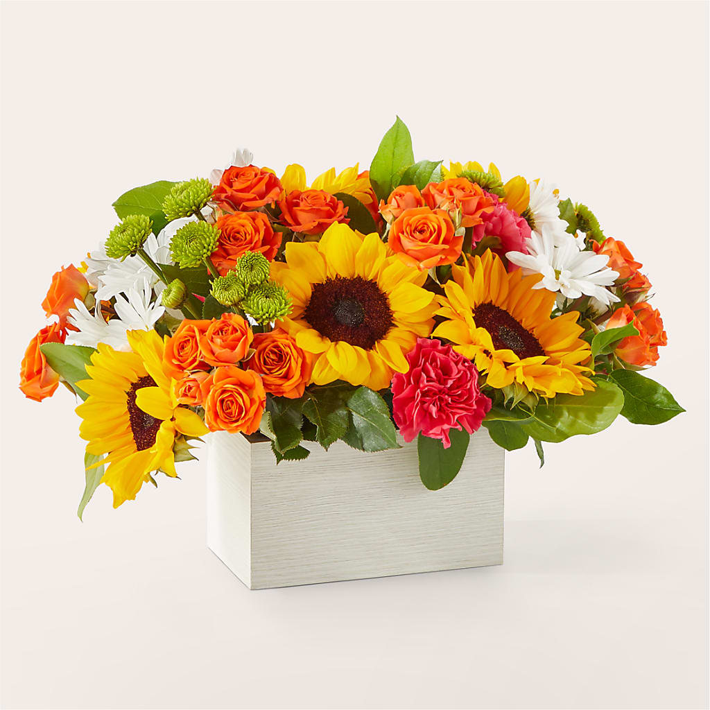Sun-drenched Blooms Box Bouquet –  Blooms By Sandy, Lebanon IN