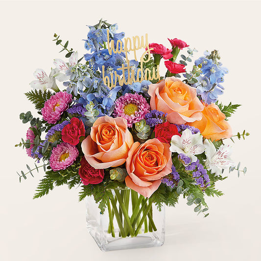 Birthday Bash Bouquet –  Blooms By Sandy, Lebanon IN