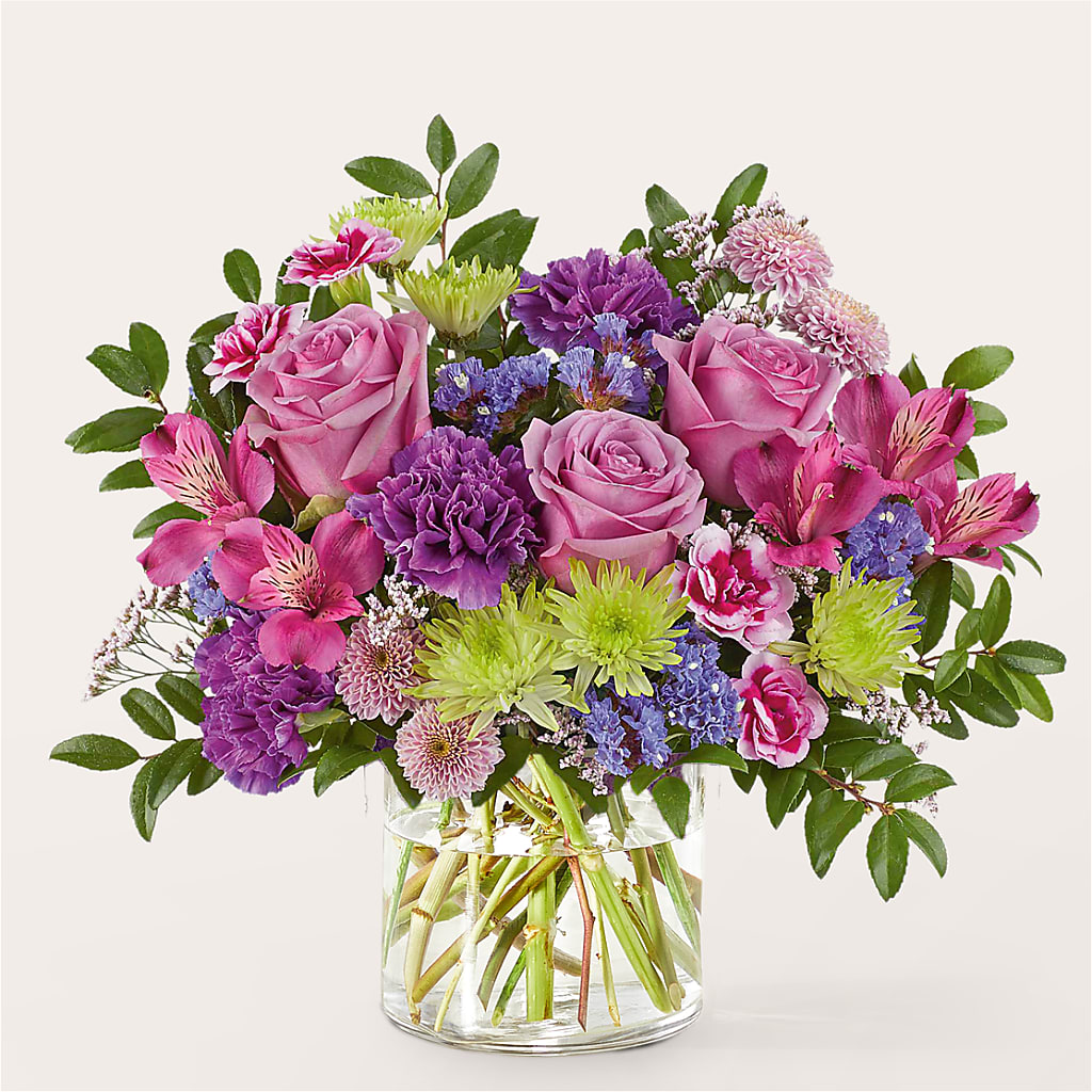 Glass Half Full Bouquet –  Blooms By Sandy, Lebanon IN