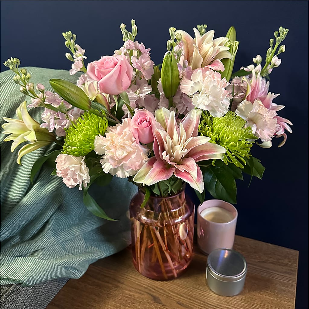 Pretty in Pink Bouquet –  Blooms By Sandy, Lebanon IN