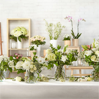 Classic Ivory – A Florist Original –  Blooms By Sandy, Lebanon IN