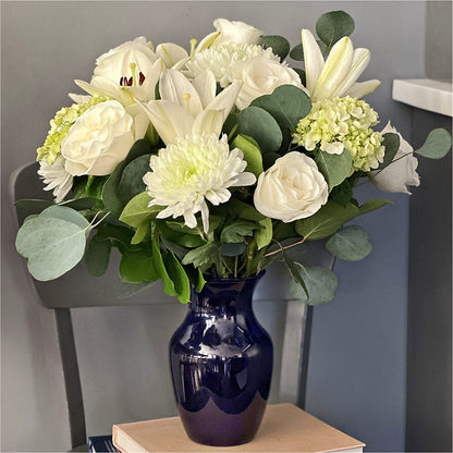 Snowy Dreams Bouquet –  Blooms By Sandy, Lebanon IN
