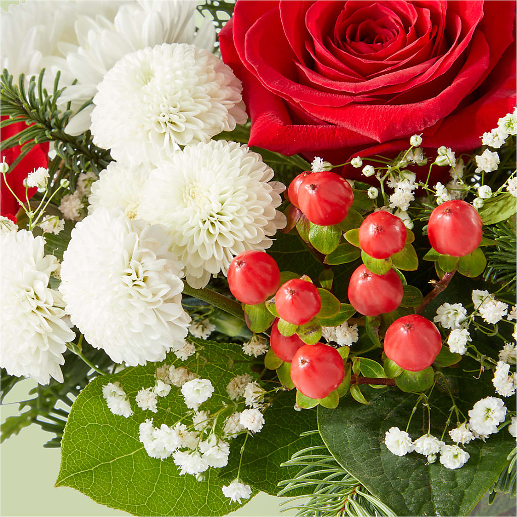 Chance of Flurries Bouquet –  Blooms By Sandy, Lebanon IN