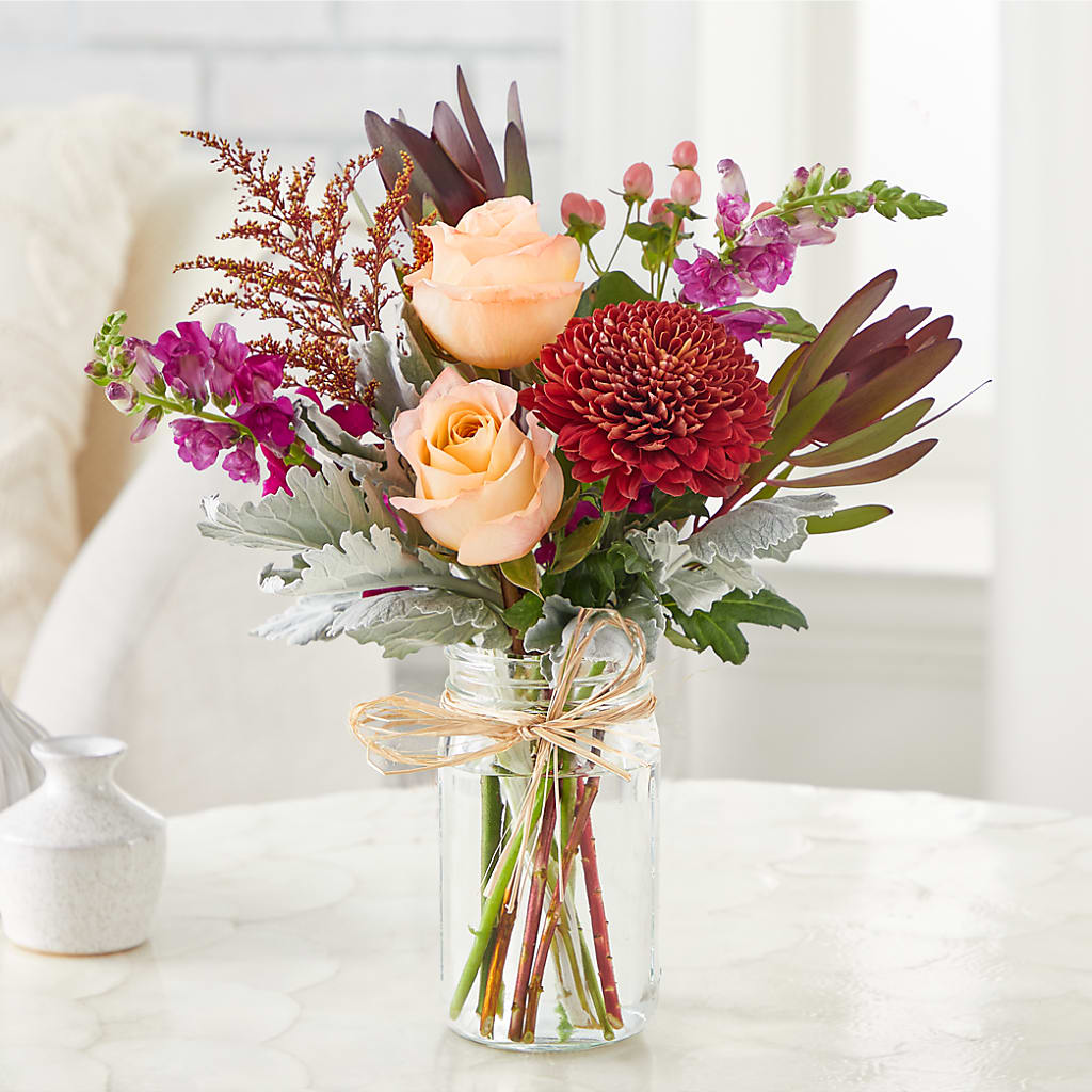 Moody Hues Bouquet –  Blooms By Sandy, Lebanon IN