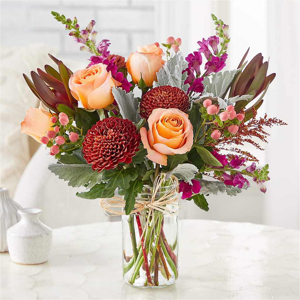Moody Hues Bouquet –  Blooms By Sandy, Lebanon IN