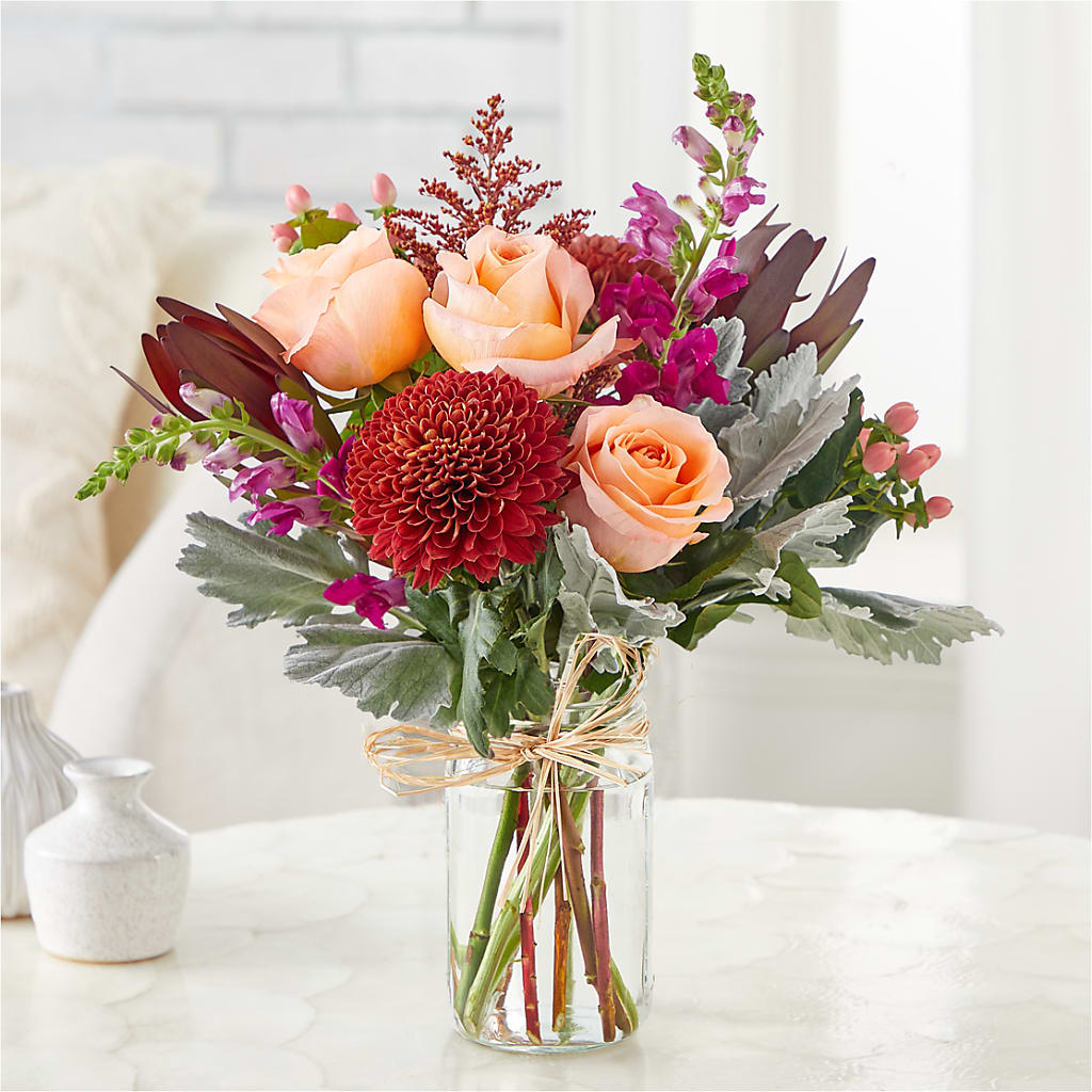 Moody Hues Bouquet –  Blooms By Sandy, Lebanon IN