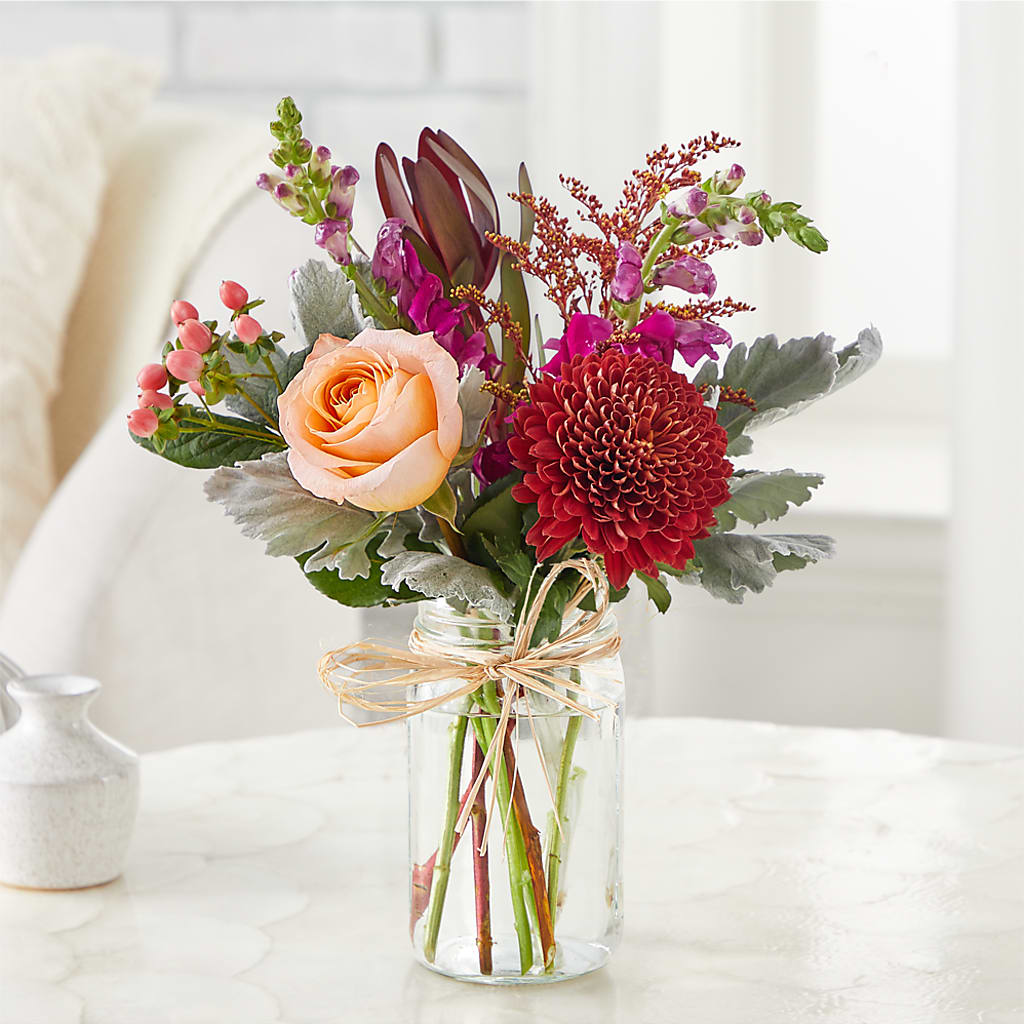Moody Hues Bouquet –  Blooms By Sandy, Lebanon IN