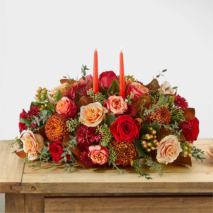 Gather Near Centerpiece –  Blooms By Sandy, Lebanon IN