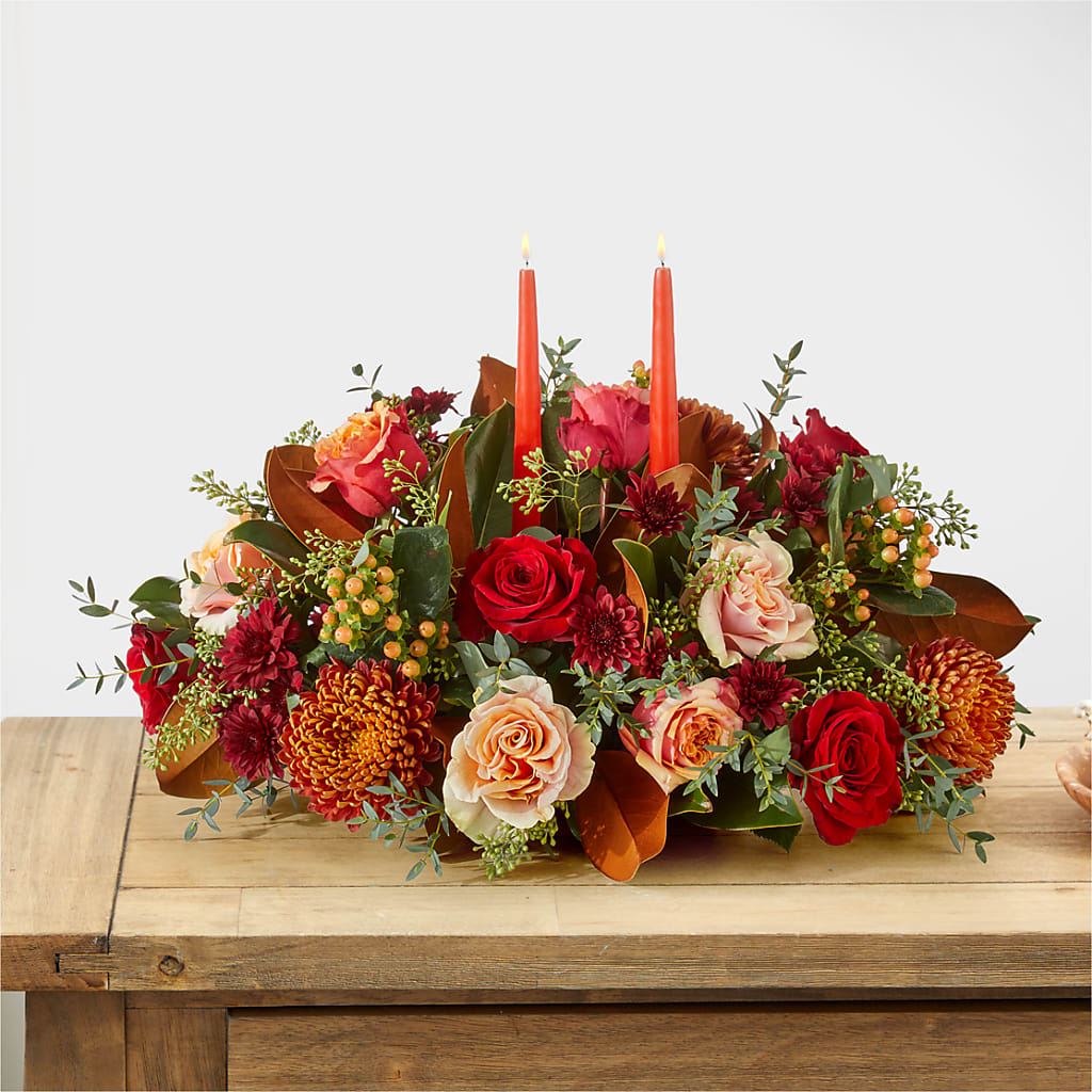 Gather Near Centerpiece –  Blooms By Sandy, Lebanon IN