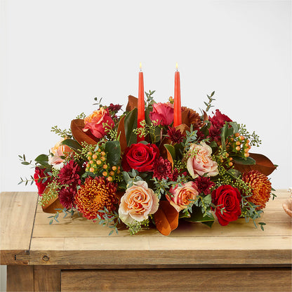 Gather Near Centerpiece –  Blooms By Sandy, Lebanon IN