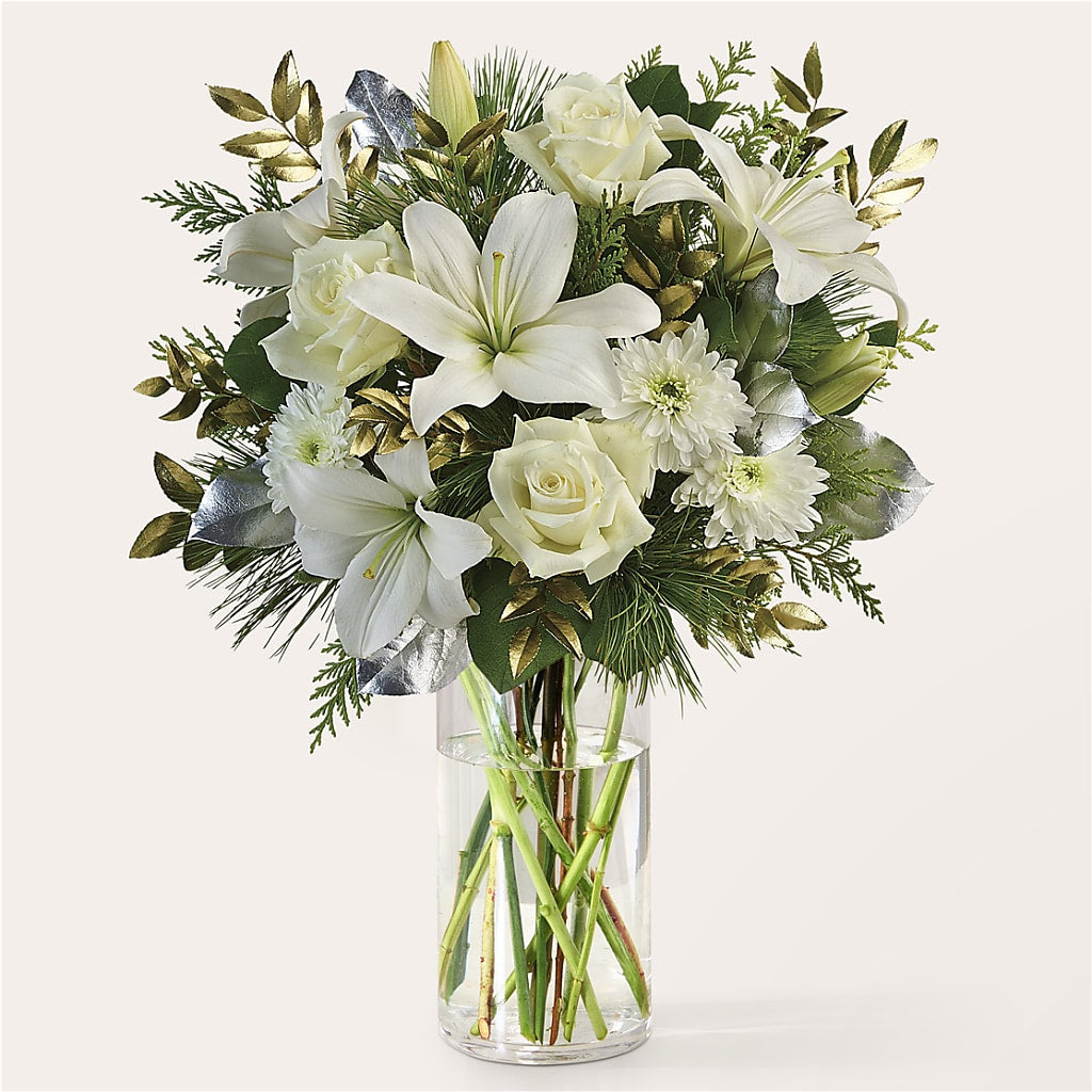Wintry Mix Bouquet –  Blooms By Sandy, Lebanon IN