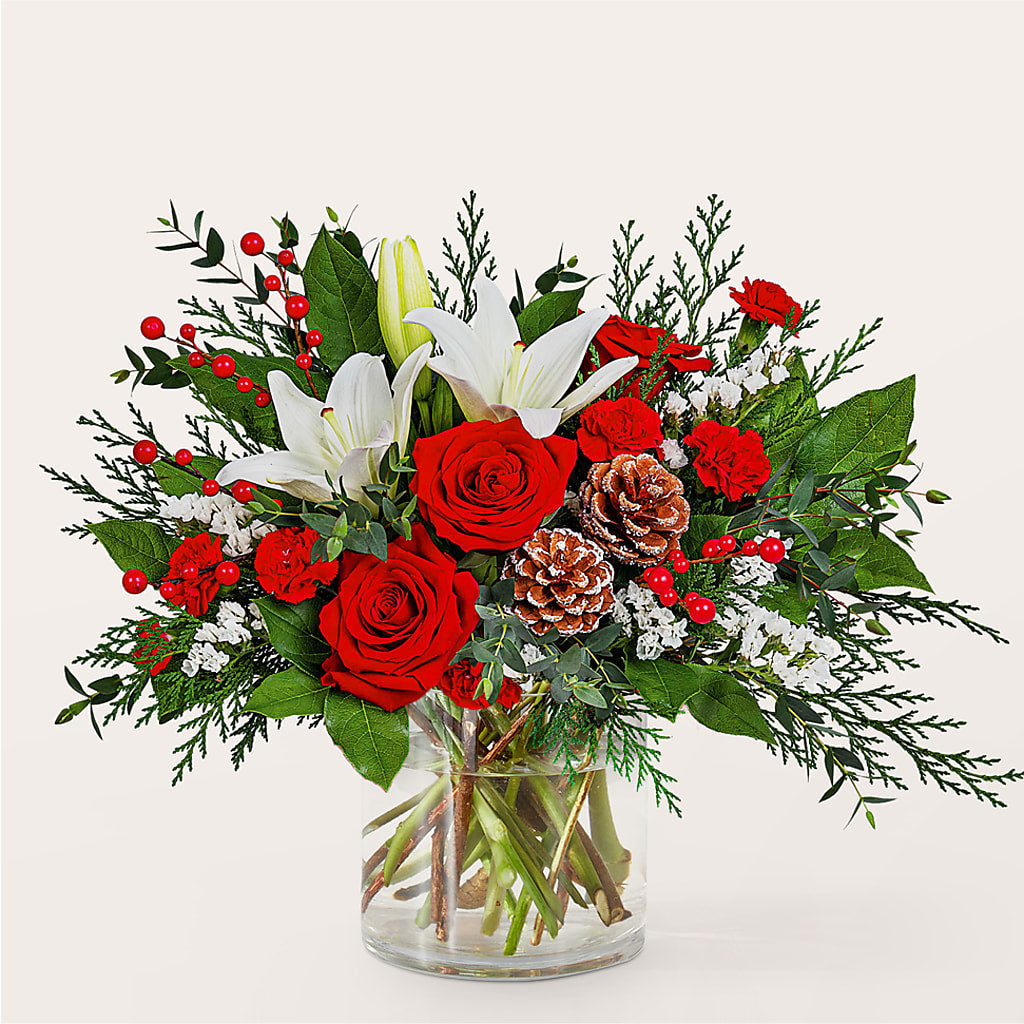 Best in Snow Bouquet –  Blooms By Sandy, Lebanon IN